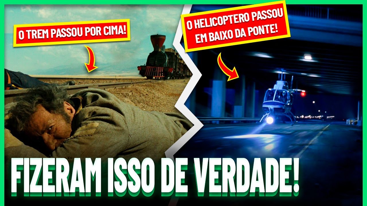 5 Efeitos que PARECEM CGI, mas s&atilde;o DE VERDADE