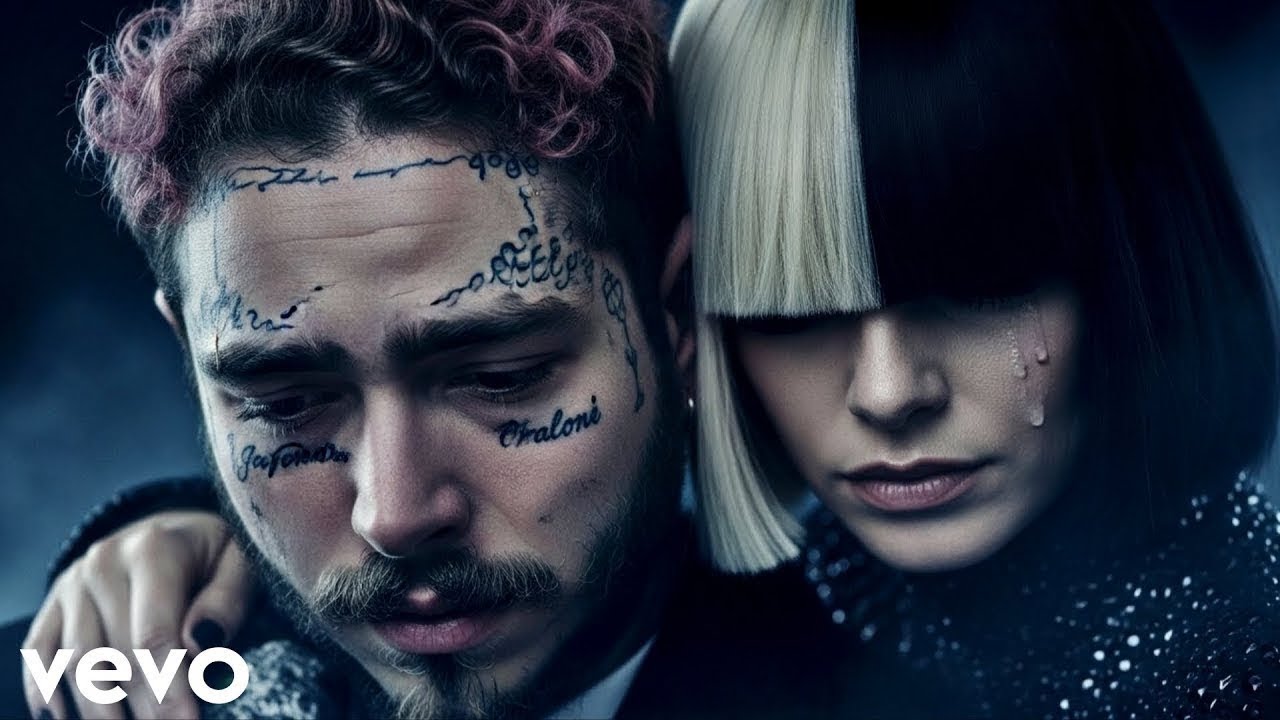 Post Malone x Sia – “Too Hurt to Hold On” (Painful Lyric Video)