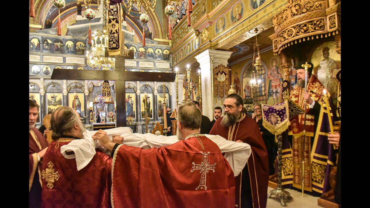 Μεγάλη Παρασκευή(πρωί). Μεγάλες Ώρες - Εσπερινός της Αποκαθήλωσης. 18 Απριλίου 2025