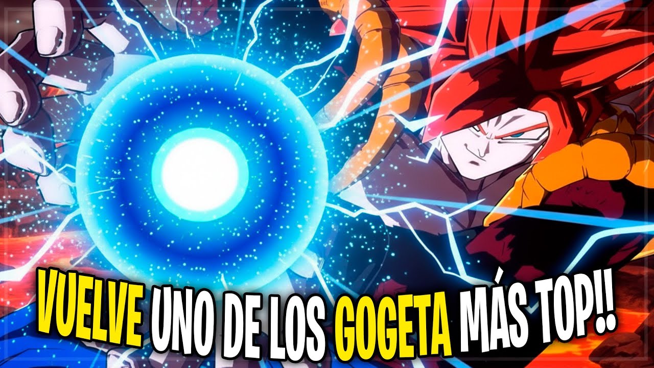 Vuelve uno de los GOGETA japoneses más TOP!! DRAGON BALL FIGHTERZ