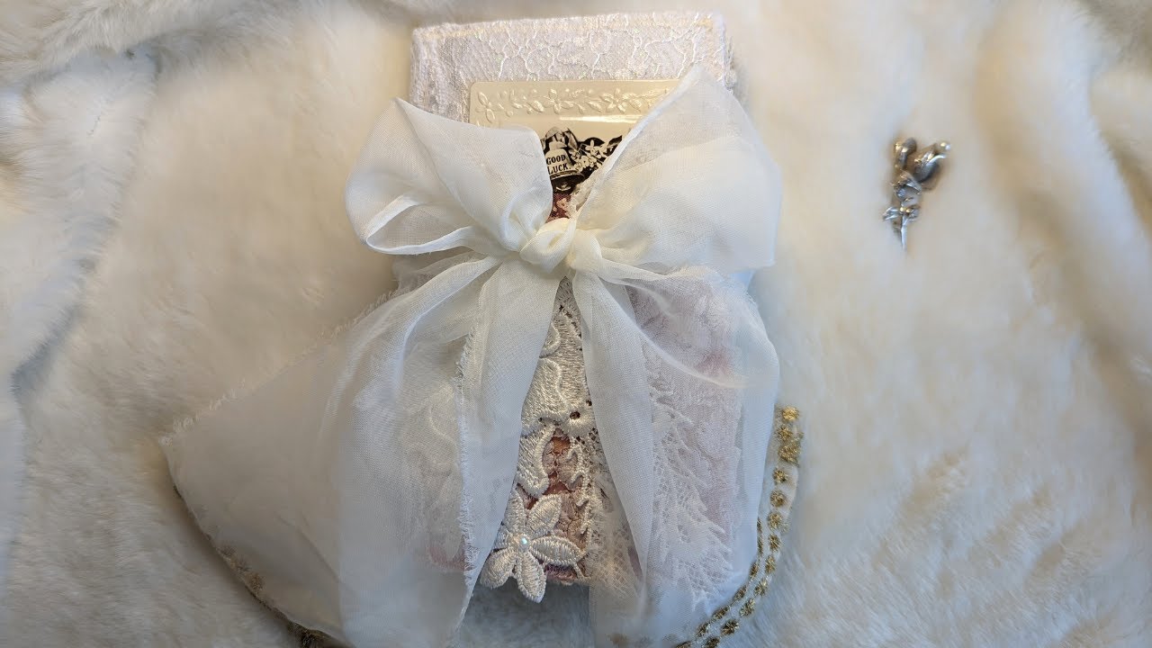 💖 Romantic Wedding Junk Journal Flip Through 💖 | Winter Rose Journal | Junk Journal Ideas ~ SOLD x