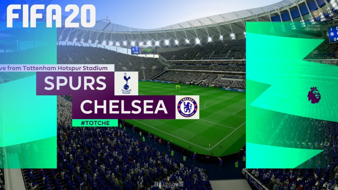 FIFA 20 - Tottenham Hotspur vs. Chelsea @ Tottenham Hotspur Stadium
