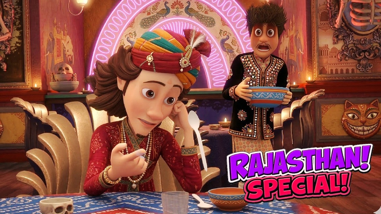 हैप्पी ने दिखाई restro में bhootiyagiri! 👻🍽️😆 | Bhoot Bandhus Rajasthani Special