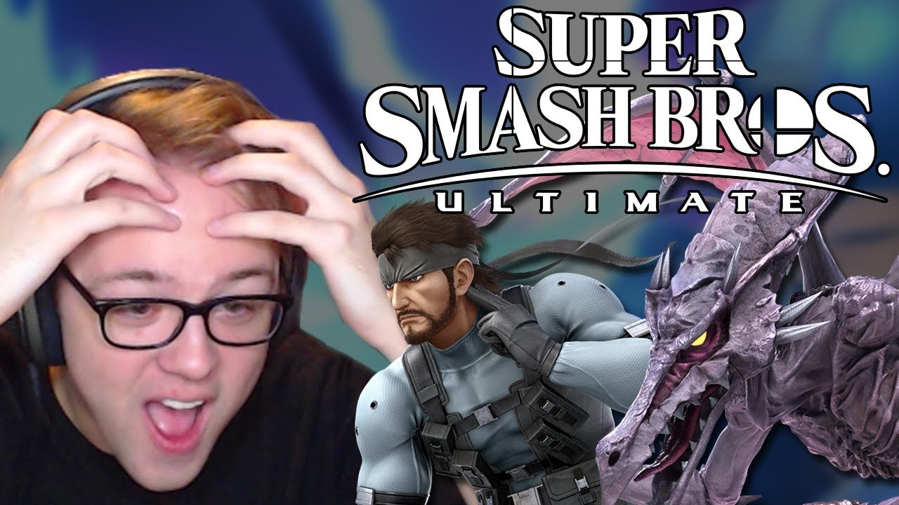 SUPER SMASH BROS. ULTIMATE REACTION! RIDLEY, SNAKE, WOLF, EVERYONE IS RETURNING!!! – Aaronitmar