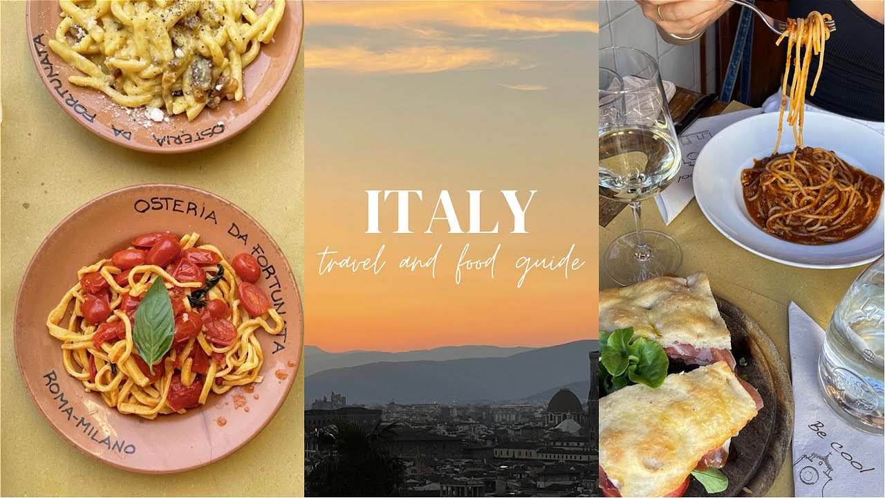 Florence & Rome Travel Guide | pizza, pasta, gelato, sunsets, friends & more.