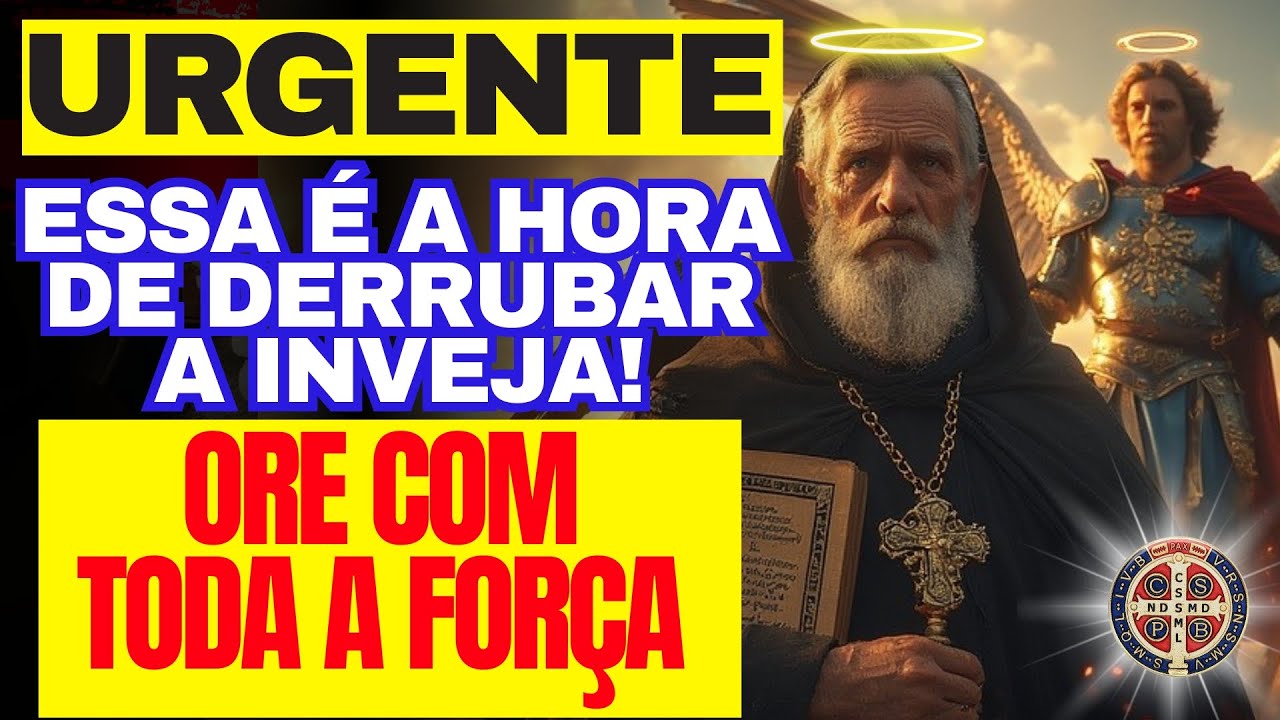 Blindagem Espiritual Total: S&atilde;o Bento e S&atilde;o Miguel V&atilde;o Te Cobrir de Prote&ccedil;&atilde;o Hoje! | #saobento