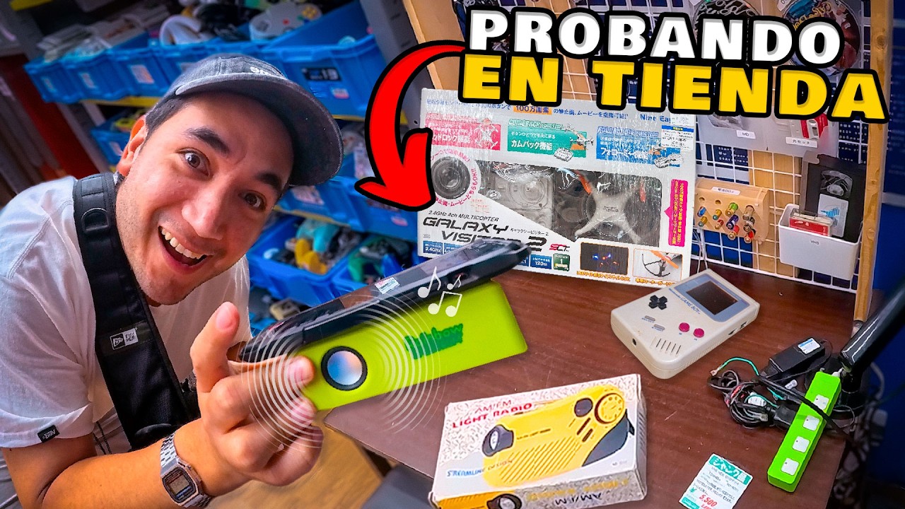 Buscando Tecnologia  y cosas MUY BARATAS en tiendas JAPON