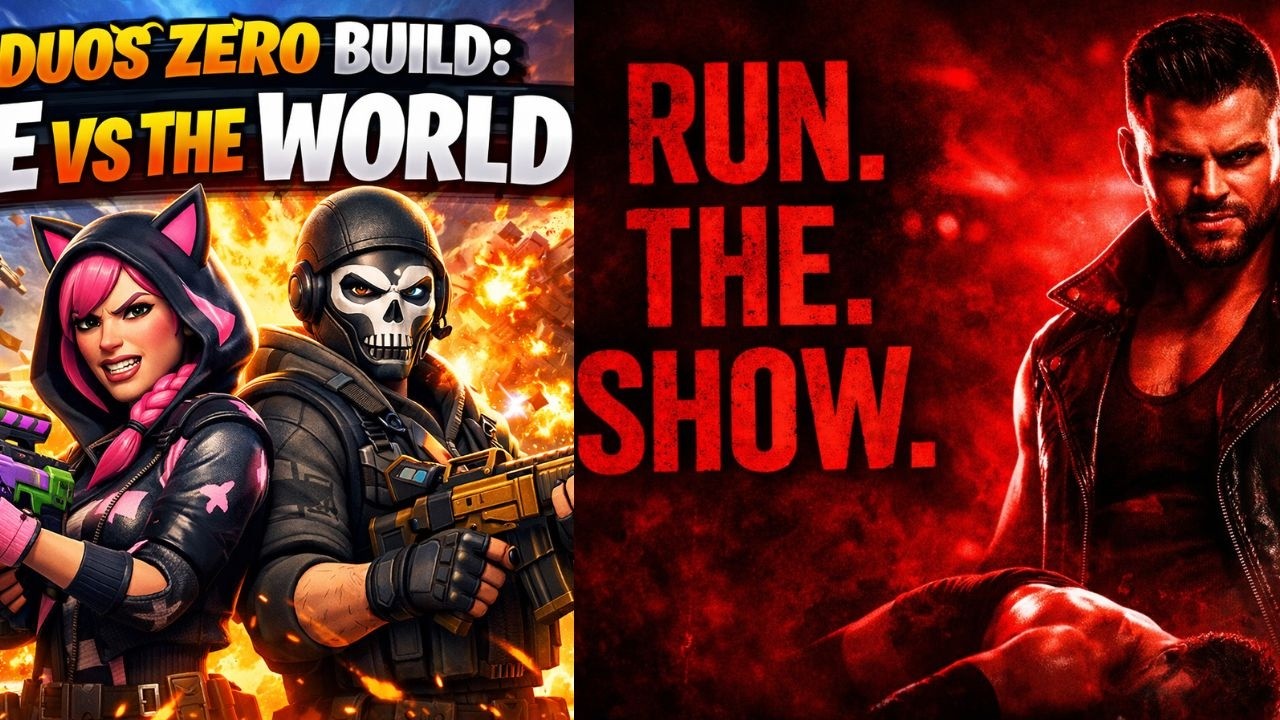 FORTNITE DUOS to Start then SUPERSTAR WWE 2K25 to FINISH