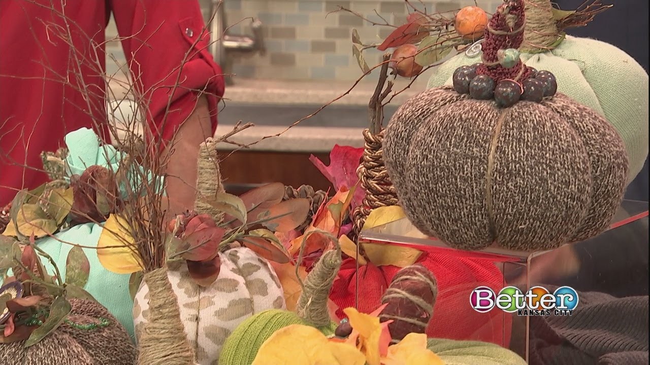 DIY pumpkin sweater project