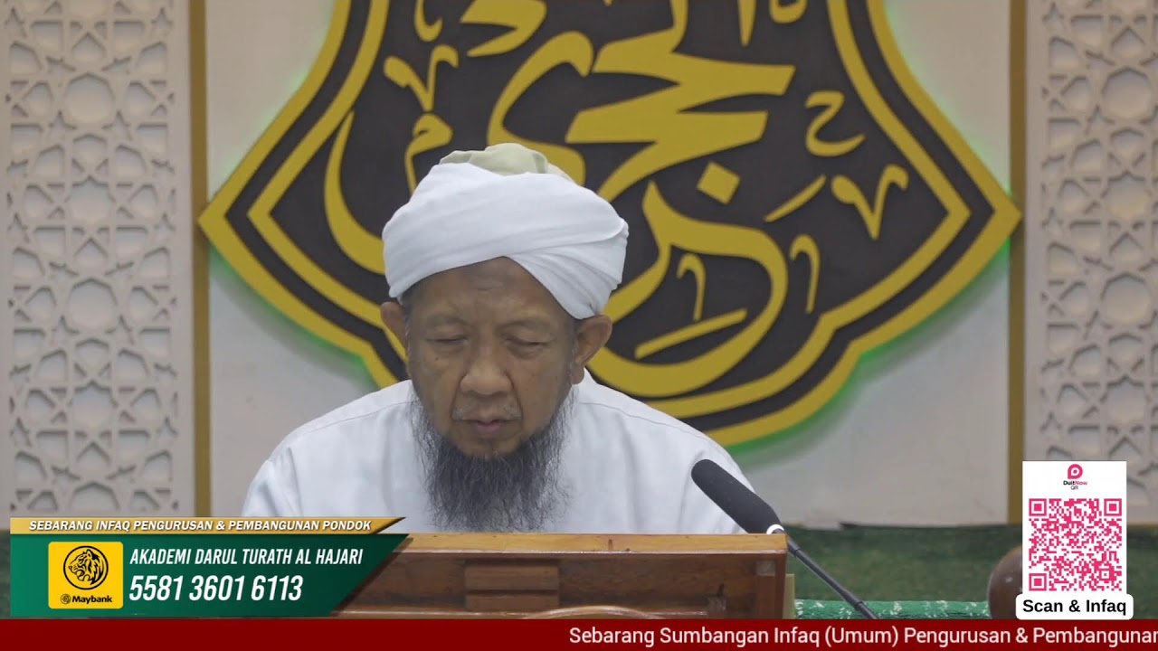 🔴(Live) Hadis 40 Imam Nawawi