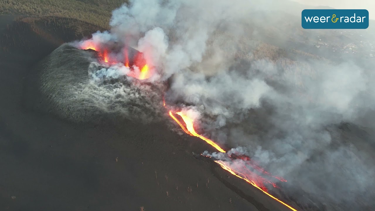 Vulkaanuitbarsting La Palma 03.10.2021