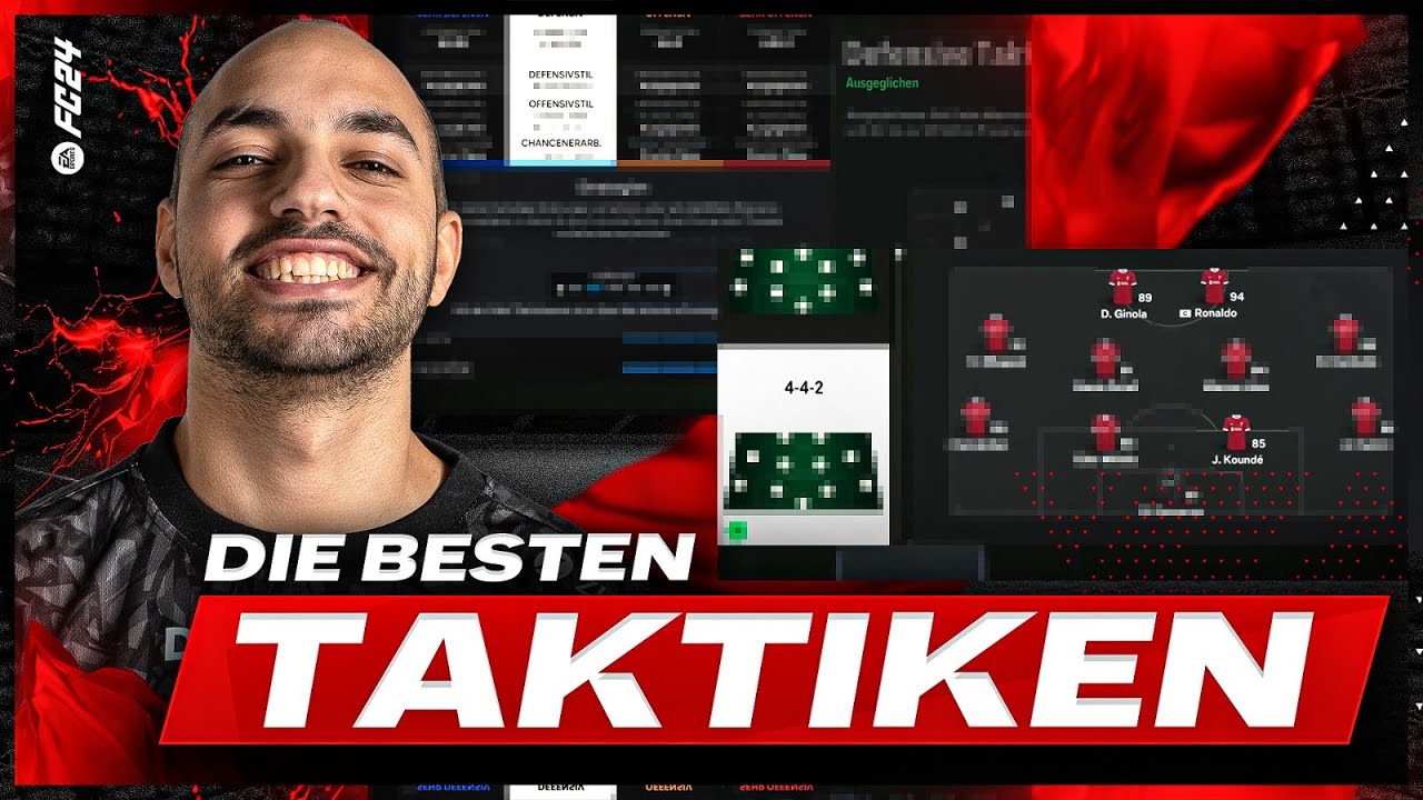 DIE BESTEN TAKTIKEN IN EAFC 24