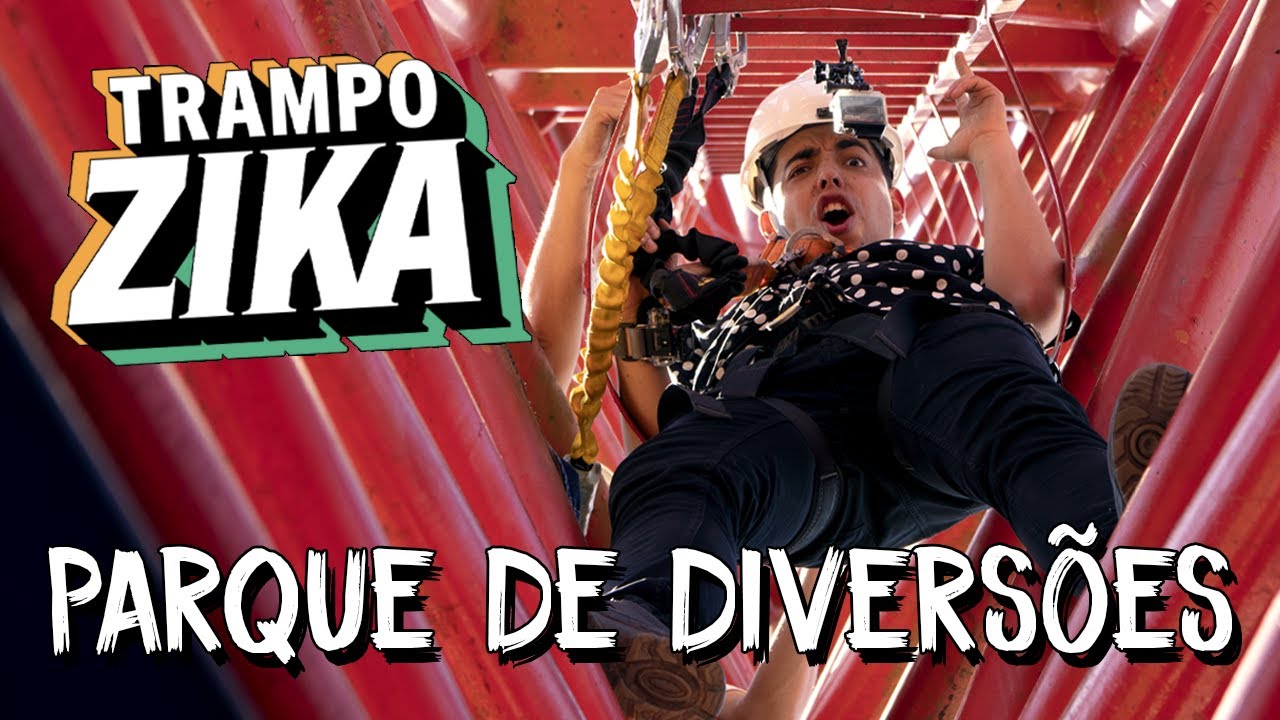 TRABALHEI NUM PARQUE DE DIVERSÕES POR UM DIA E DESCOBRI MUITA COISA | TRAMPO ZIKA