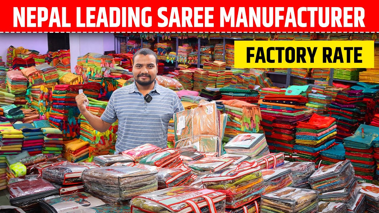 India's Biggest Saree Manufacturer | Nepal Leading Saree Manufacturers | Kesariya Textile Company
