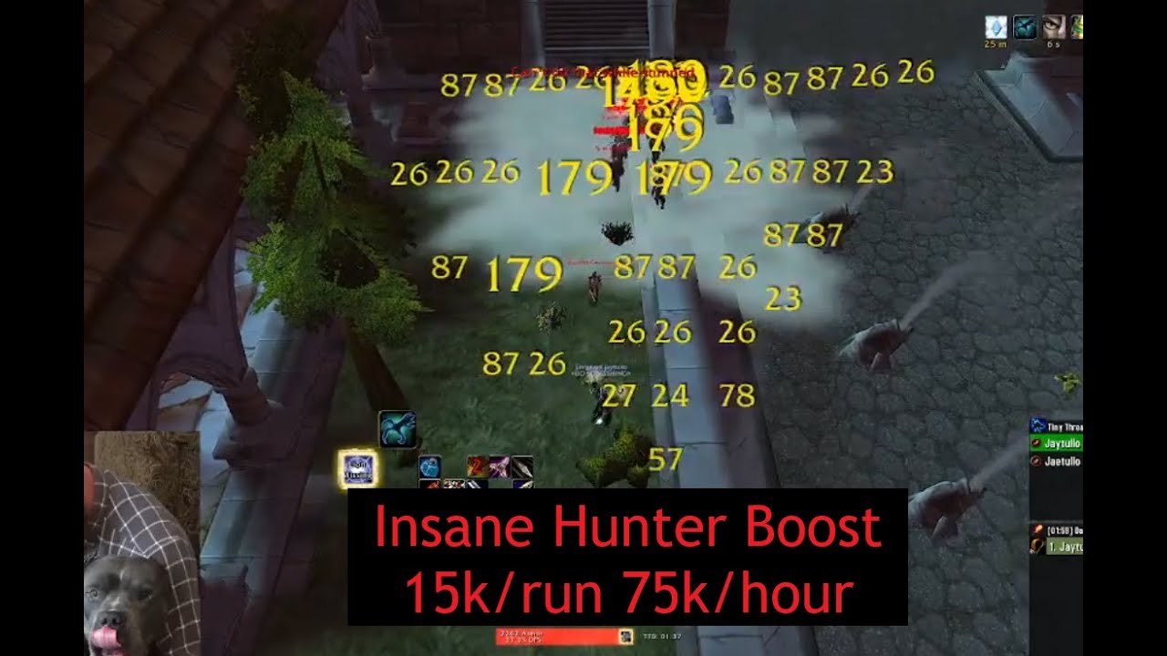 Hunter Boost SM Cathedral 1 Pull 15k exp/run 75k exp/hour