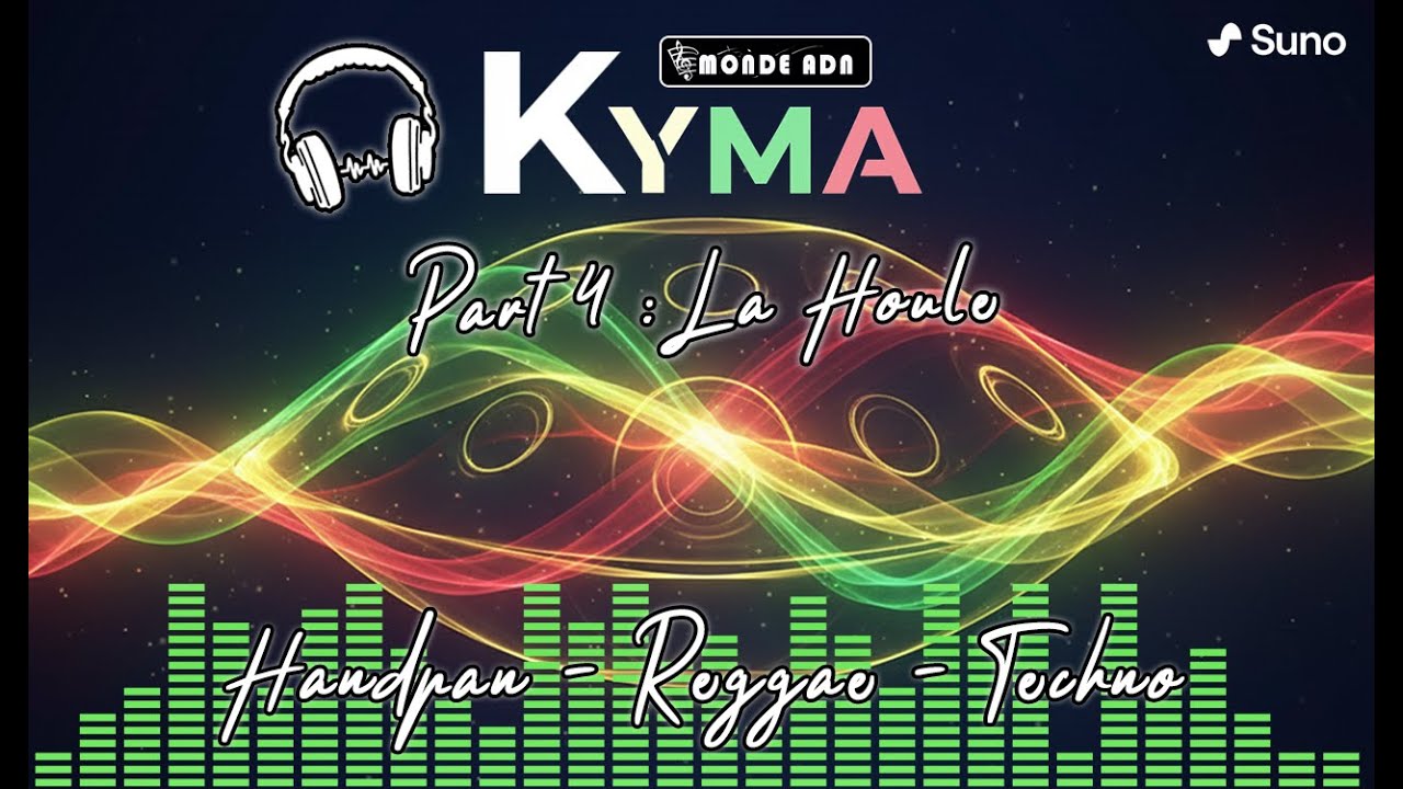 Kyma Album : Part 4 La Houle - Handpan - Reggae - Techno 🔥🌌