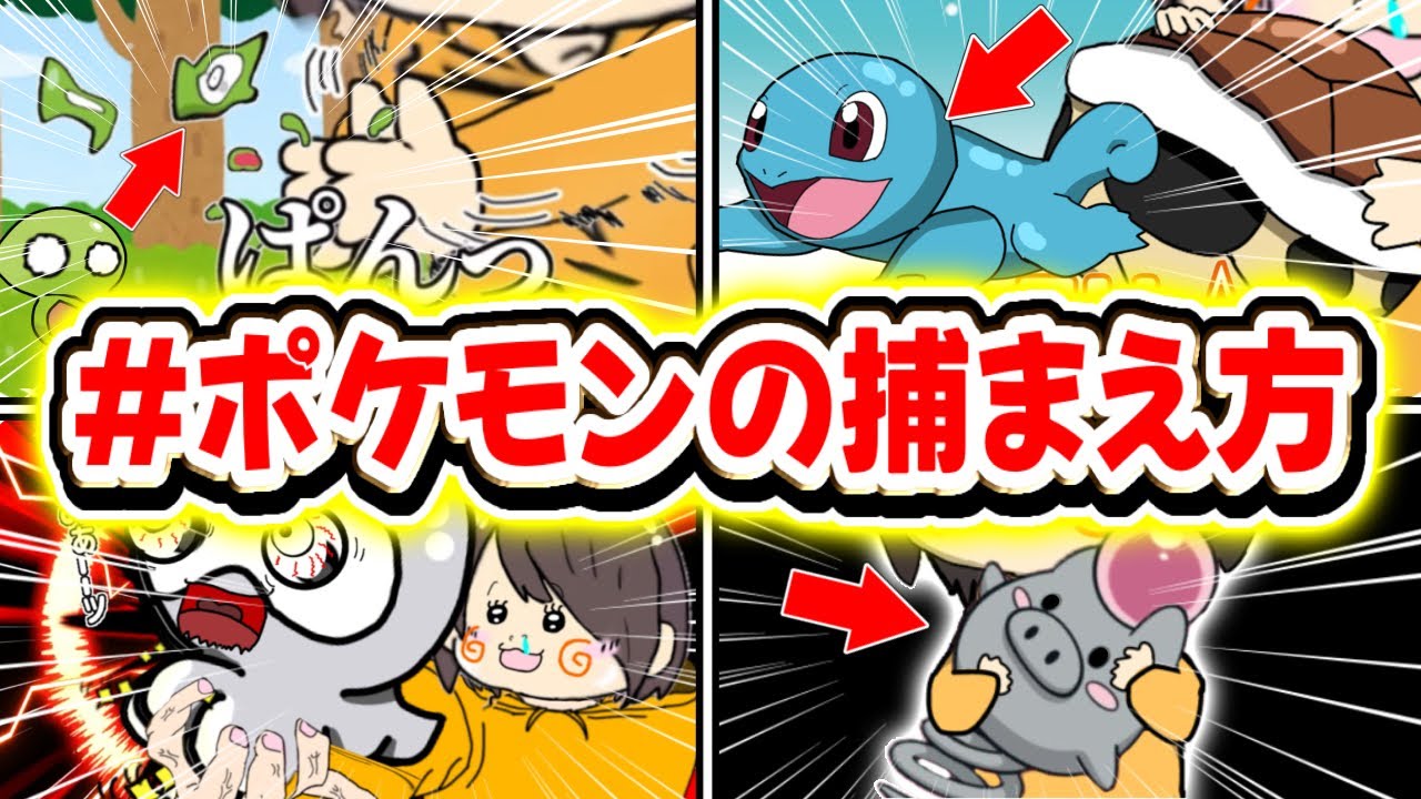 ちょっとだけ狂ってる…”ボールを使わない”ポケモンの捕獲法17連発！【ポケモン図鑑/ポケモンZA】