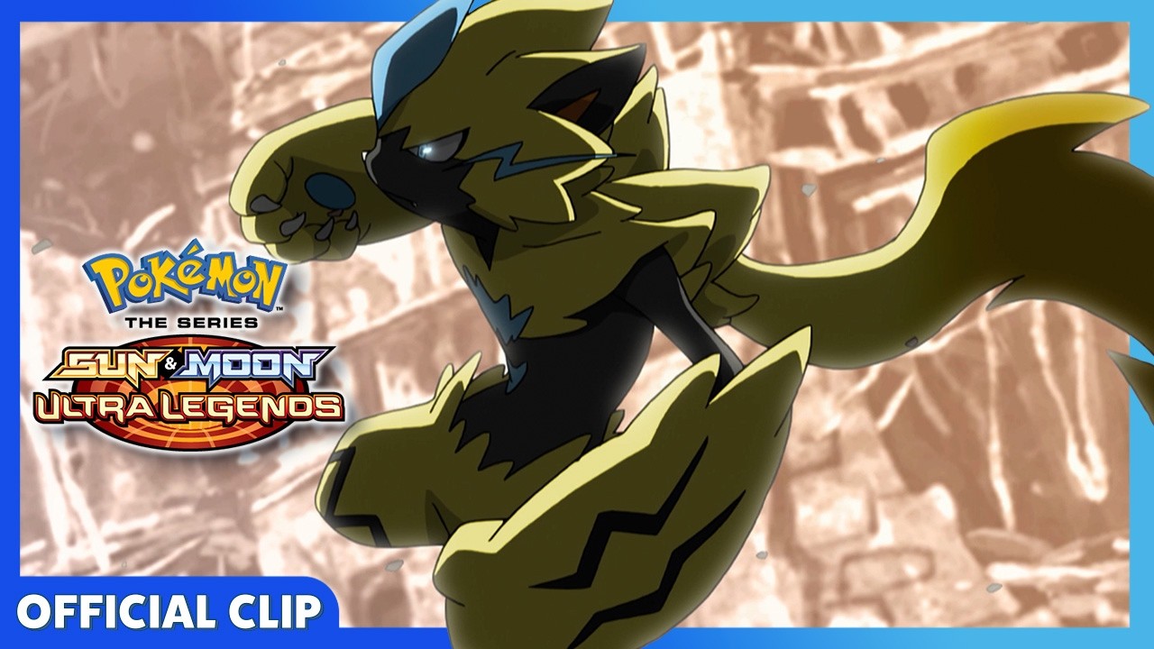 Zeraora vs. Guzzlord! ⚡ | Pok&eacute;mon the Series: Sun & Moon&mdash;Ultra Legends | Official Clip