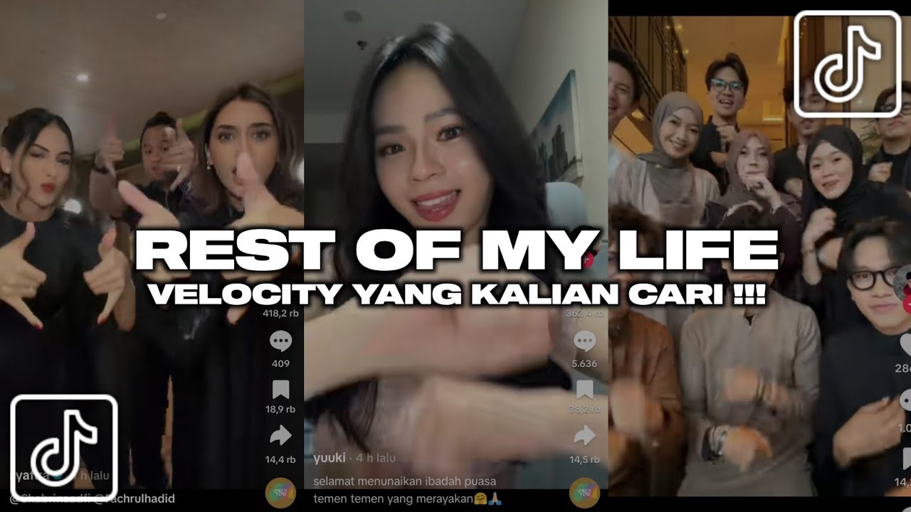 DJ REST OF MY LIFE VELOCITY IMAM SIDIK VIRAL TIKTOK 2026