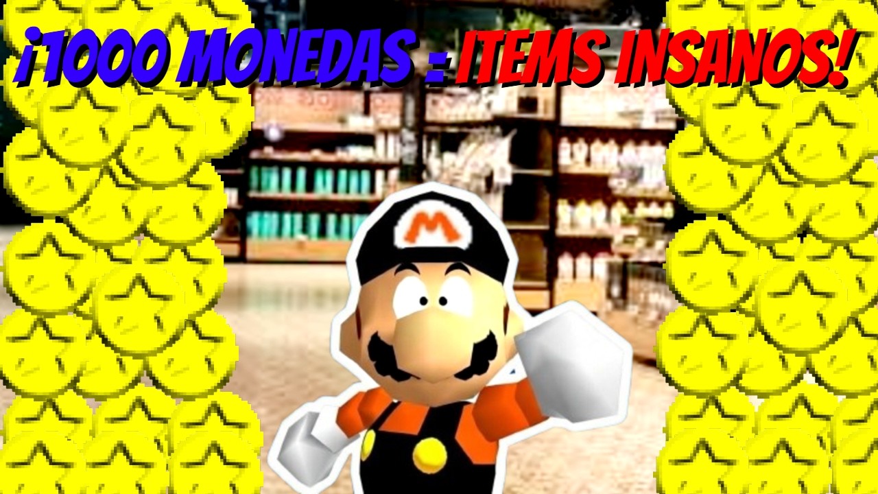 MARIO 64 PERO lo COMPRO TODO 💸💸💸
