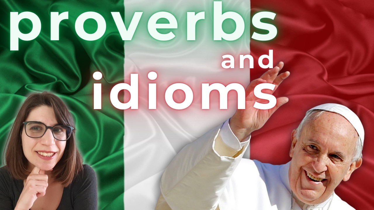PROVERBI tipicamente italiani che DEVI CONOSCERE | Italian Listening with double subtitles