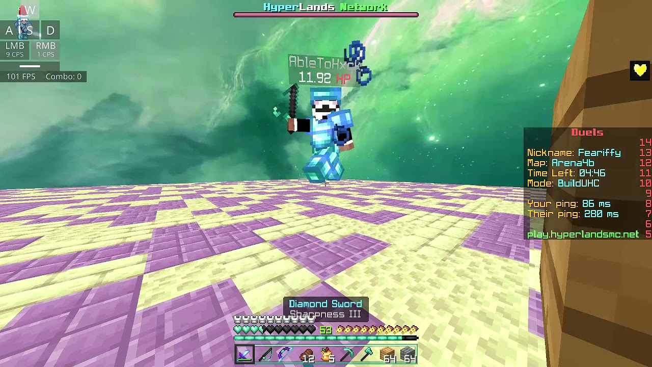 so I 1v1 top ten leaderbored player (hyperlands)