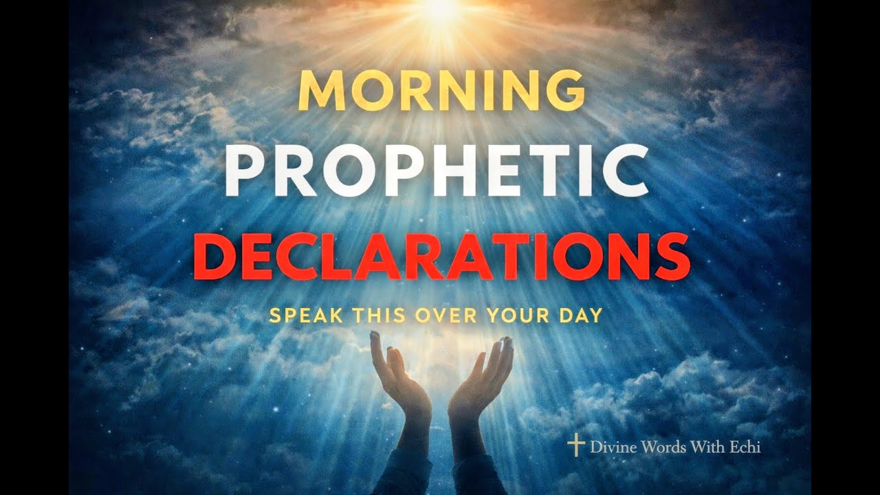 Morning Declaration for Peace, Favor & Strength | Start Your Day with God