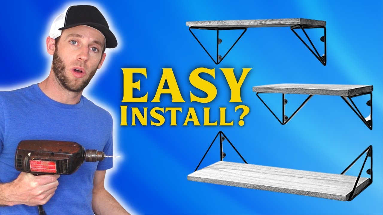 BEAUTIFUL and VERSATILE? ANYONE Can Install These Bayka Floating Shelves? DIY Home Improvement Ideas