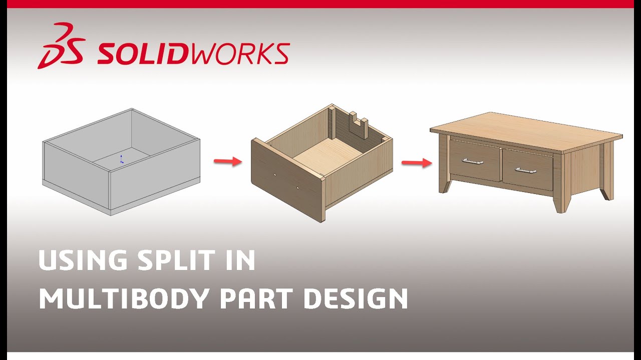 Multi-Body Part Design &ndash; Split Command