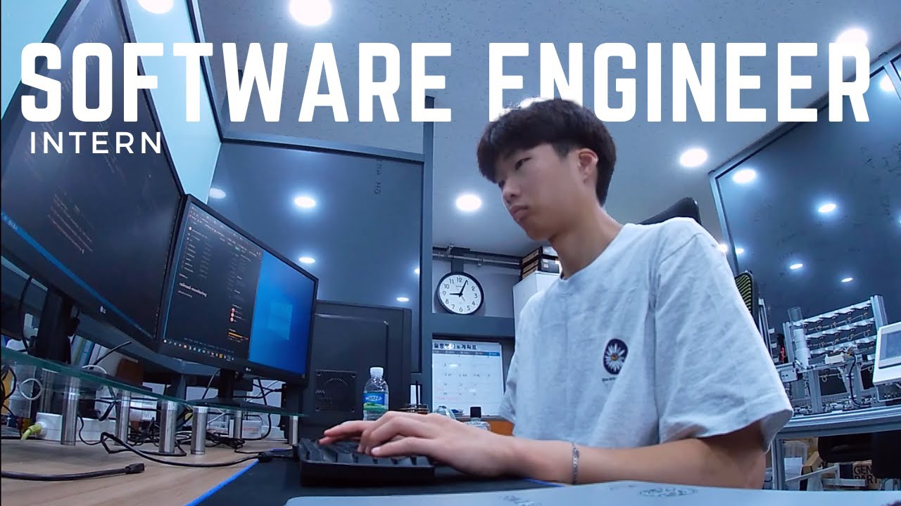 Day in the life of a software engineer intern in Korea (compact)