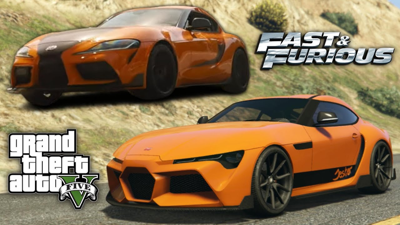 GTA 5: Han's 'F9' Toyota Supra - Dinka Jester RR REPLICA BUILD!