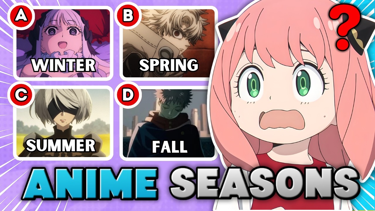 🎶 Save ONE Anime Opening for Each Season Every Year 🔥| Anime Quiz!