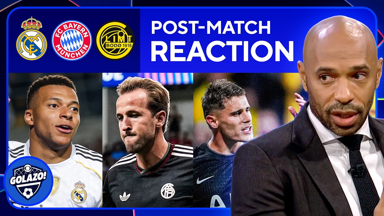 Thierry and Jamie react as Real Madrid, Bayern and Inter win in the Champions League | UCL Today