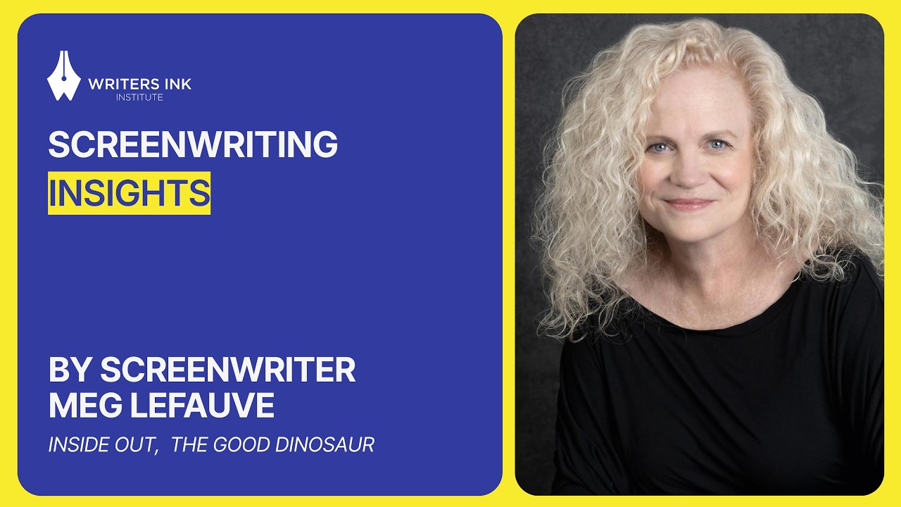 How Pixar Writes Emotion, Character & Story | Meg LeFauve | Inside Out