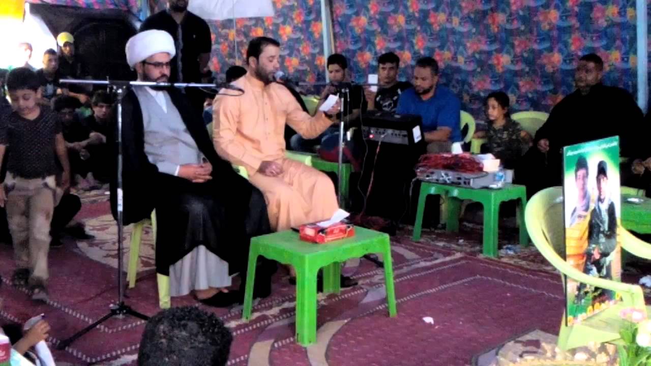 حسام الكريزي في فاتحه الشهيد الشاب بشير الزيداوي