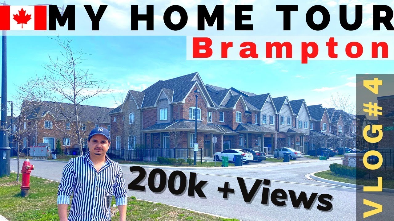 My Home Tour | Vlog 4 |  Brampton | Ontario CANADA | 1080p