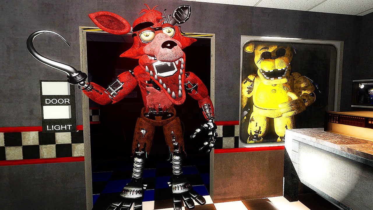 АНИМАТРОНИКИ ПУГАЮТ ОХРАННИКА FNAF COOP ЛУЧШЕЕ ► Garry's Mod