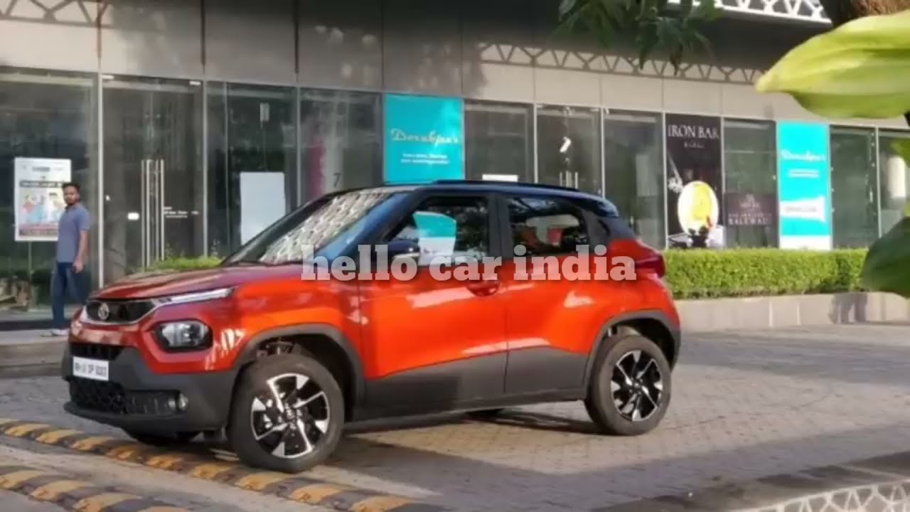 Real image of TATA PUNCH red colour IN DEALERSHIP FINALLY!