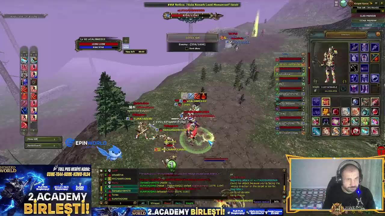 HomekoWorld 3.Ayında Binlerce Oyuncuyla Birleşti! | Full PUS Hediye! | Ödüllü Turnuvalar! | #hkw #ko