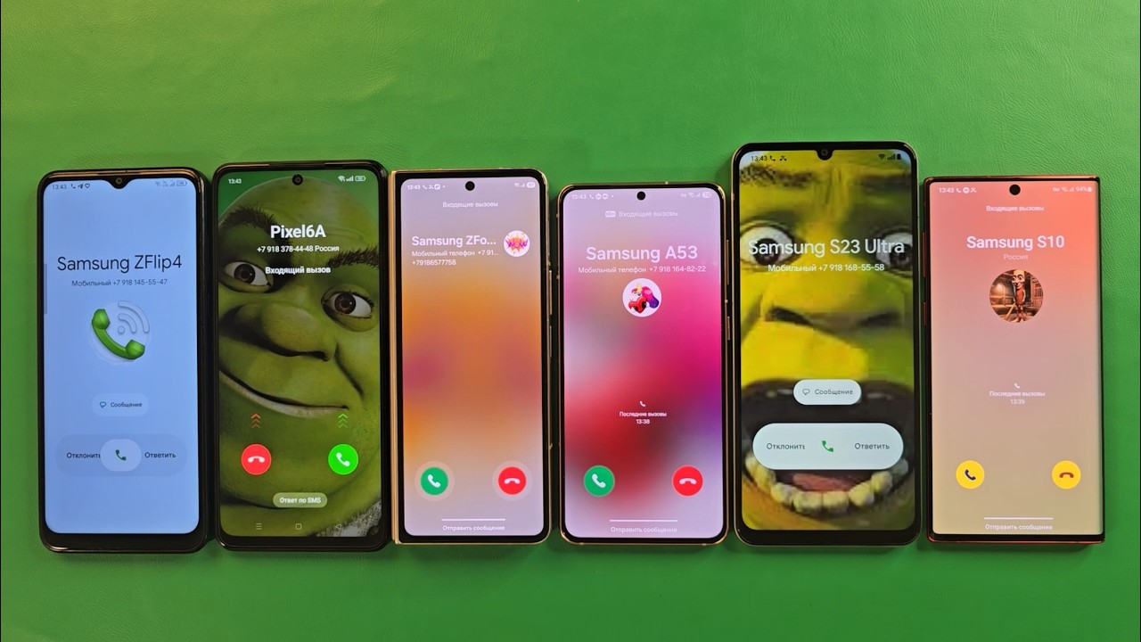 Guess Who Incoming calls TCL 30b Oppo A3XSamsung S21 Samsung ZFold4 Realme 60x Samsung Note10