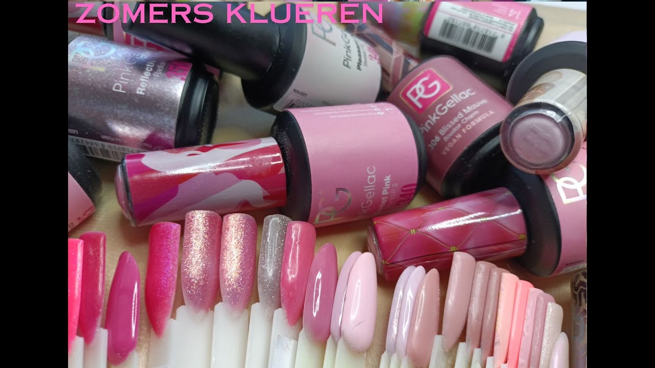 Pink Gellac! Welke Zomerse Kleuren Kies Jij?  ♥ Diamant-nails