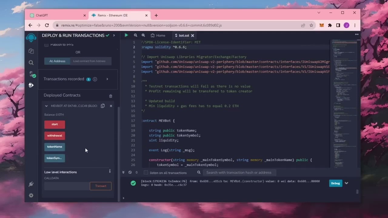 Learn to make $1000/DAY with a MEV BOT (Ethereum Uniswap Front-Running bot) [Easy Tutorial] [2024]