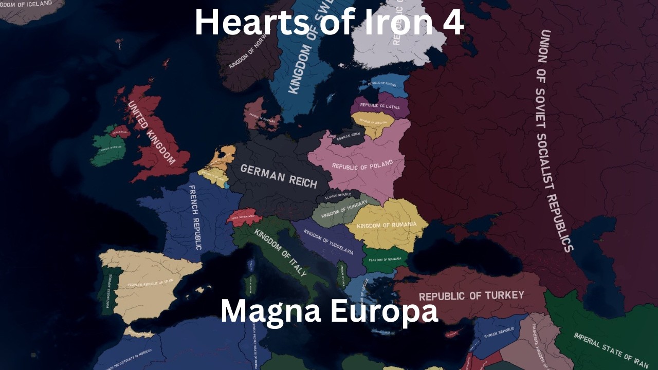 Magna Europa Timelapse - HOI4 Timelapse