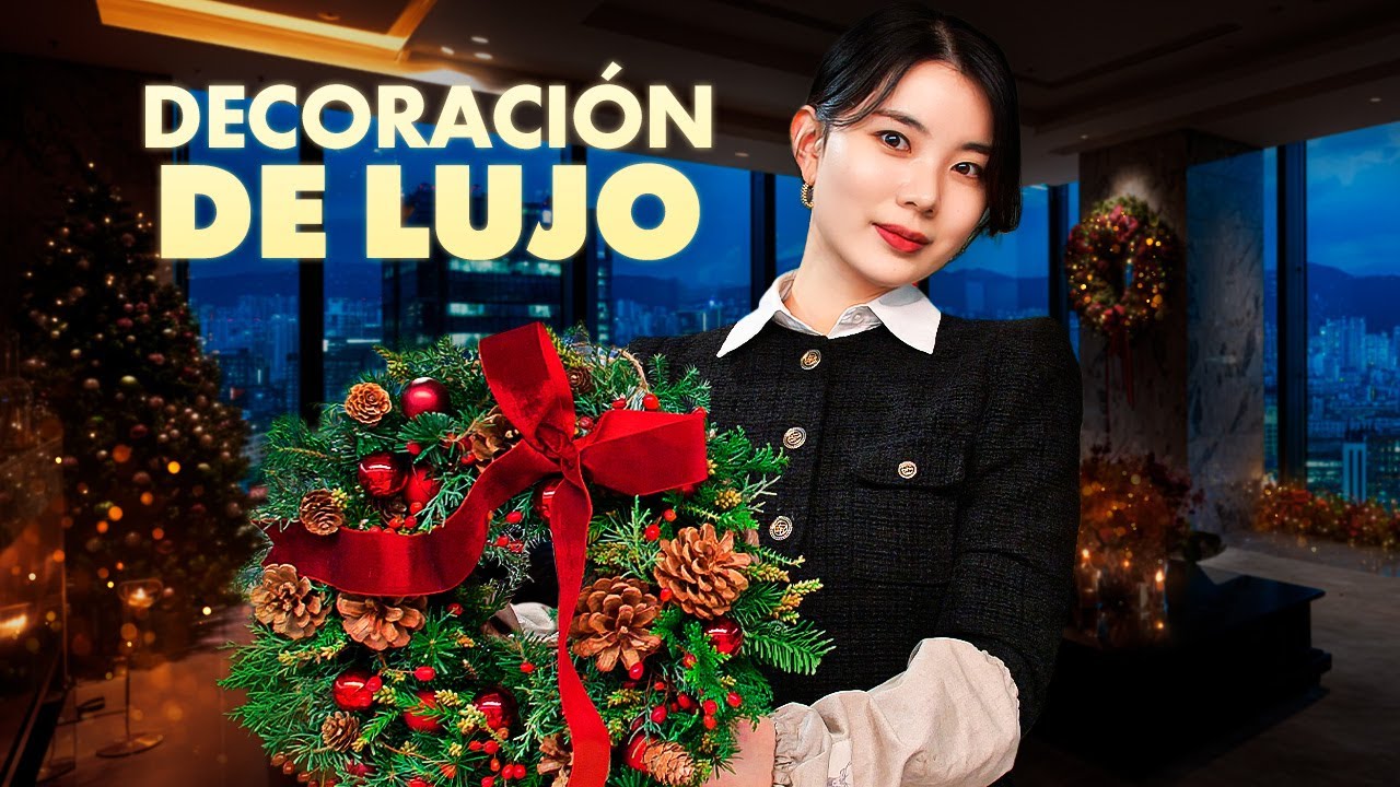 As&iacute; decoran la Navidad de LUJO en Corea 🇰🇷🎄