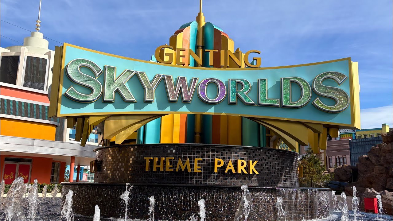First Time in Genting Skyworlds Theme Park!!