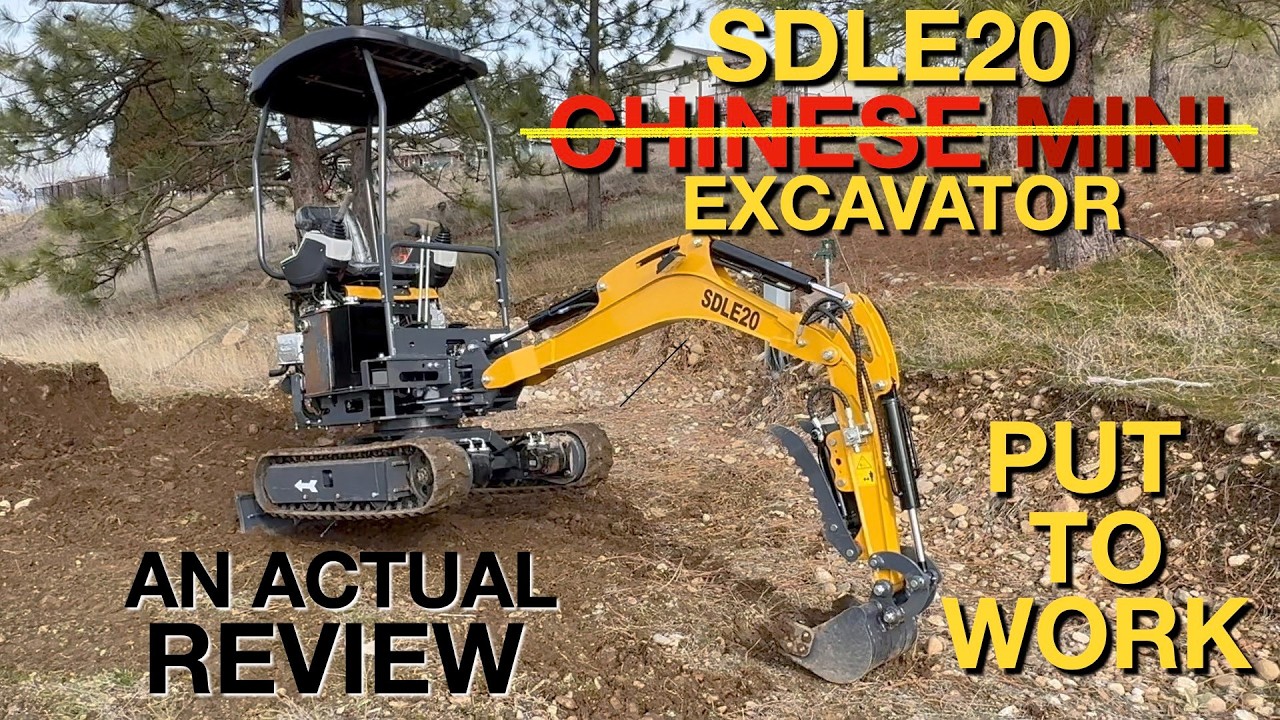 An Acutal Review of the SDLE20 Mini Excavator