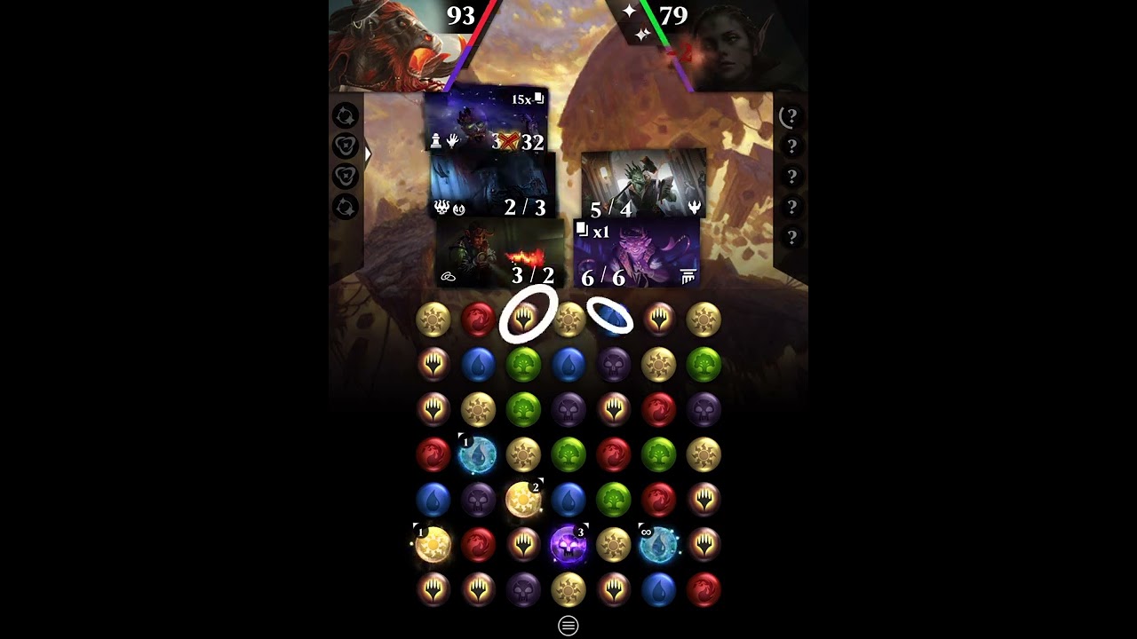 Witty Roastmaster and Tainted Adversary. A Magic Puzzle Quest video from TheHunter