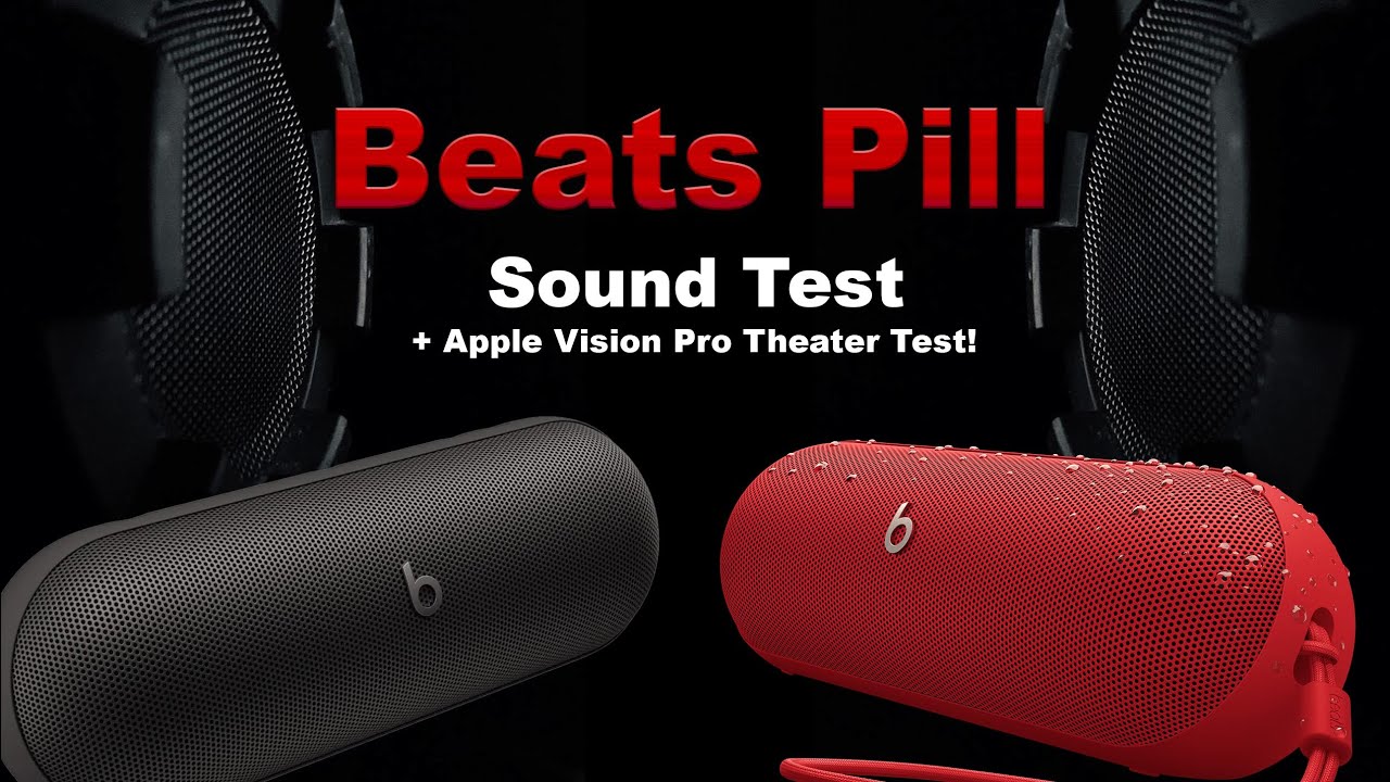 Beats Pill Sound Test: Is It Worth It? + Apple Vision Pro Theater Test!