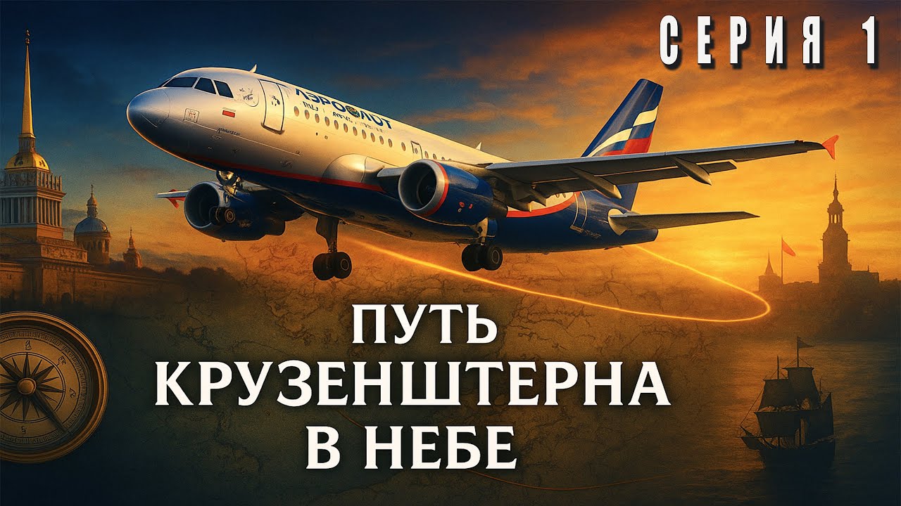 По следам Крузенштерна  |  Fenix A319:  Петербург — Копенгаген  | Серия 1