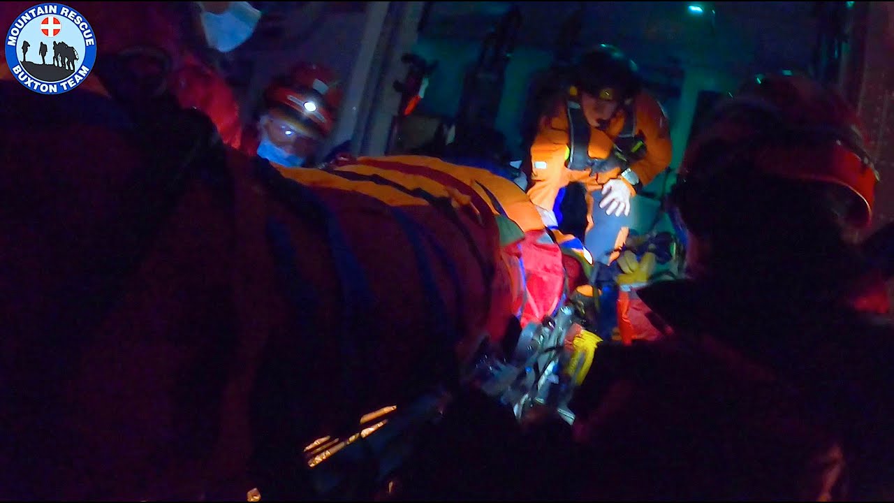 SAR HELICOPTER CALLED IN - BUXTON MOUNTAIN RESCUE